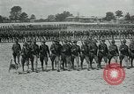 Image of President Woodrow Wilson reviews troops World War 1 United States USA, 1917, second 37 stock footage video 65675035259