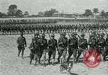 Image of President Woodrow Wilson reviews troops World War 1 United States USA, 1917, second 39 stock footage video 65675035259