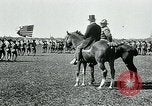 Image of President Woodrow Wilson reviews troops World War 1 United States USA, 1917, second 44 stock footage video 65675035259