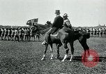 Image of President Woodrow Wilson reviews troops World War 1 United States USA, 1917, second 47 stock footage video 65675035259