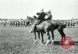Image of President Woodrow Wilson reviews troops World War 1 United States USA, 1917, second 57 stock footage video 65675035259