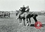 Image of President Woodrow Wilson reviews troops World War 1 United States USA, 1917, second 62 stock footage video 65675035259