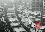 Image of troops march on the streets New York City USA, 1917, second 3 stock footage video 65675035260