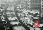 Image of troops march on the streets New York City USA, 1917, second 4 stock footage video 65675035260