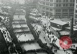 Image of troops march on the streets New York City USA, 1917, second 9 stock footage video 65675035260