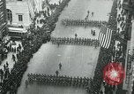 Image of troops march on the streets New York City USA, 1917, second 26 stock footage video 65675035260