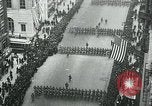 Image of troops march on the streets New York City USA, 1917, second 27 stock footage video 65675035260