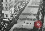 Image of troops march on the streets New York City USA, 1917, second 32 stock footage video 65675035260