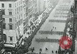 Image of troops march on the streets New York City USA, 1917, second 36 stock footage video 65675035260