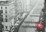 Image of troops march on the streets New York City USA, 1917, second 39 stock footage video 65675035260