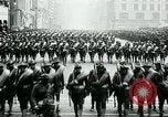 Image of troops march on the streets New York City USA, 1917, second 53 stock footage video 65675035260
