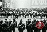 Image of troops march on the streets New York City USA, 1917, second 54 stock footage video 65675035260