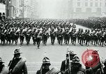 Image of troops march on the streets New York City USA, 1917, second 56 stock footage video 65675035260