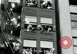Image of troops march on the streets New York City USA, 1917, second 59 stock footage video 65675035260