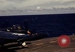Standbild USS Midway CVB-41 Atlantik, 1951, aus Sekunde 10 historischem Filmmaterial Videoclip 65675035265