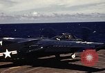 Standbild USS Midway CVB-41 Atlantik, 1951, aus Sekunde 18 historischem Filmmaterial Videoclip 65675035265