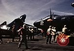 Image of USS Midway CVB 41 Atlantic Ocean, 1951, second 8 stock footage video 65675035267