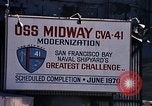 Image of Recommission of USS Midway San Francisco California USA, 1970, second 18 stock footage video 65675035271
