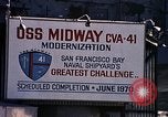 Image of Recommission of USS Midway San Francisco California USA, 1970, second 21 stock footage video 65675035271