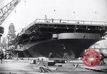 Image of USS Midway Newport News Virginia USA, 1945, second 22 stock footage video 65675035282