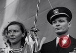 Image of USS Midway launch Newport News Virginia USA, 1945, second 43 stock footage video 65675035283