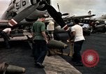 Image of USS Midway Vietnam, 1965, second 21 stock footage video 65675035288
