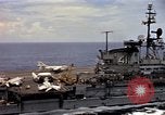 Image of USS Midway South China Sea, 1965, second 11 stock footage video 65675035290