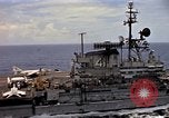 Image of USS Midway South China Sea, 1965, second 15 stock footage video 65675035290