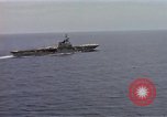 Image of USS Midway South China Sea, 1965, second 21 stock footage video 65675035290