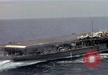 Image of USS Midway South China Sea, 1965, second 26 stock footage video 65675035290