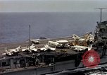 Image of USS Midway South China Sea, 1965, second 34 stock footage video 65675035290