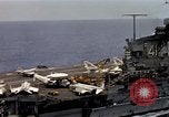 Image of USS Midway South China Sea, 1965, second 36 stock footage video 65675035290