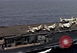 Image of USS Midway South China Sea, 1965, second 44 stock footage video 65675035290