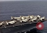 Image of USS Midway South China Sea, 1965, second 46 stock footage video 65675035290