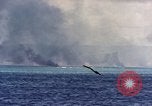 Image of bombardment Saipan Northern Mariana Islands, 1944, second 16 stock footage video 65675035300