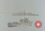 Standbild Bombardierung auf Saipan Saipan Nördliche Marianen, 1944, aus Sekunde 44 historischem Filmmaterial Videoclip 65675035315