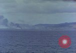 Standbild Bombardierung auf Saipan Saipan Nördliche Marianen, 1944, aus Sekunde 35 historischem Filmmaterial Videoclip 65675035316