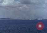 Standbild Bombardierung auf Saipan Saipan Nördliche Marianen, 1944, aus Sekunde 48 historischem Filmmaterial Videoclip 65675035316