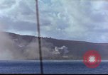 Image of bombardment at Saipan Saipan Northern Mariana Islands, 1944, second 24 stock footage video 65675035318