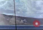 Image of bombardment at Saipan Saipan Northern Mariana Islands, 1944, second 25 stock footage video 65675035318