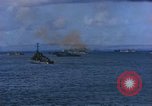 Standbild Bombardierung auf Saipan Saipan Nördliche Marianen, 1944, aus Sekunde 9 historischem Filmmaterial Videoclip 65675035319