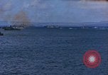 Standbild Bombardierung auf Saipan Saipan Nördliche Marianen, 1944, aus Sekunde 12 historischem Filmmaterial Videoclip 65675035319