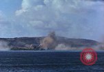 Standbild Bombardierung auf Saipan Saipan Nördliche Marianen, 1944, aus Sekunde 47 historischem Filmmaterial Videoclip 65675035319