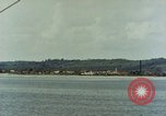 Image of US Navy warships shell Guam during World War II Guam, 1944, second 5 stock footage video 65675035328