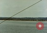 Image of US Navy warships shell Guam during World War II Guam, 1944, second 8 stock footage video 65675035328