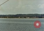 Image of US Navy warships shell Guam during World War II Guam, 1944, second 13 stock footage video 65675035328