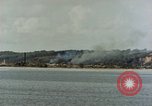 Image of US Navy warships shell Guam during World War II Guam, 1944, second 16 stock footage video 65675035328