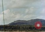 Image of US Navy warships shell Guam during World War II Guam, 1944, second 34 stock footage video 65675035328