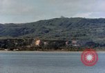 Image of US Navy warships shell Guam during World War II Guam, 1944, second 38 stock footage video 65675035328
