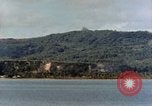 Image of US Navy warships shell Guam during World War II Guam, 1944, second 39 stock footage video 65675035328